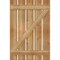 Ekena Millwork Spaced Board-n-Batten Shutters w/Z-Bar, Rough Sawn Western Red Cedar, 28 7/8W x 43H, PR RBS06Z29X043RWR - alternate 2